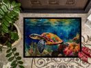 NEW Loggerhead Sea Turtle Doormat Front Door Mat Indoor Outdoor Rugs for Entryway, Non Slip Washable Low Pile, 18H X 27W