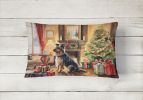 Cozy Christmas Throw Pillow Throw Pillow for Indoor Couch Bed Outdoor Patio Washable, Australian Terrier 2601,12Hx16W