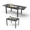 Aluminum Patio Extendable Dining Table 35"- 71"