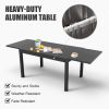 Aluminum Patio Extendable Dining Table 35"- 71"