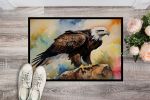 NEW Eagle Doormat Front Door Mat Indoor Outdoor Rugs for Entryway, Non Slip Washable Low Pile, 18H X 27W