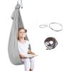 1pc Indoor Therapy Sensory Swing For Kids; Outdoor Room Adjustable Fabric Hammock For Children Teens Autism; ADHD; Aspergers; Sensory Integration; 59×